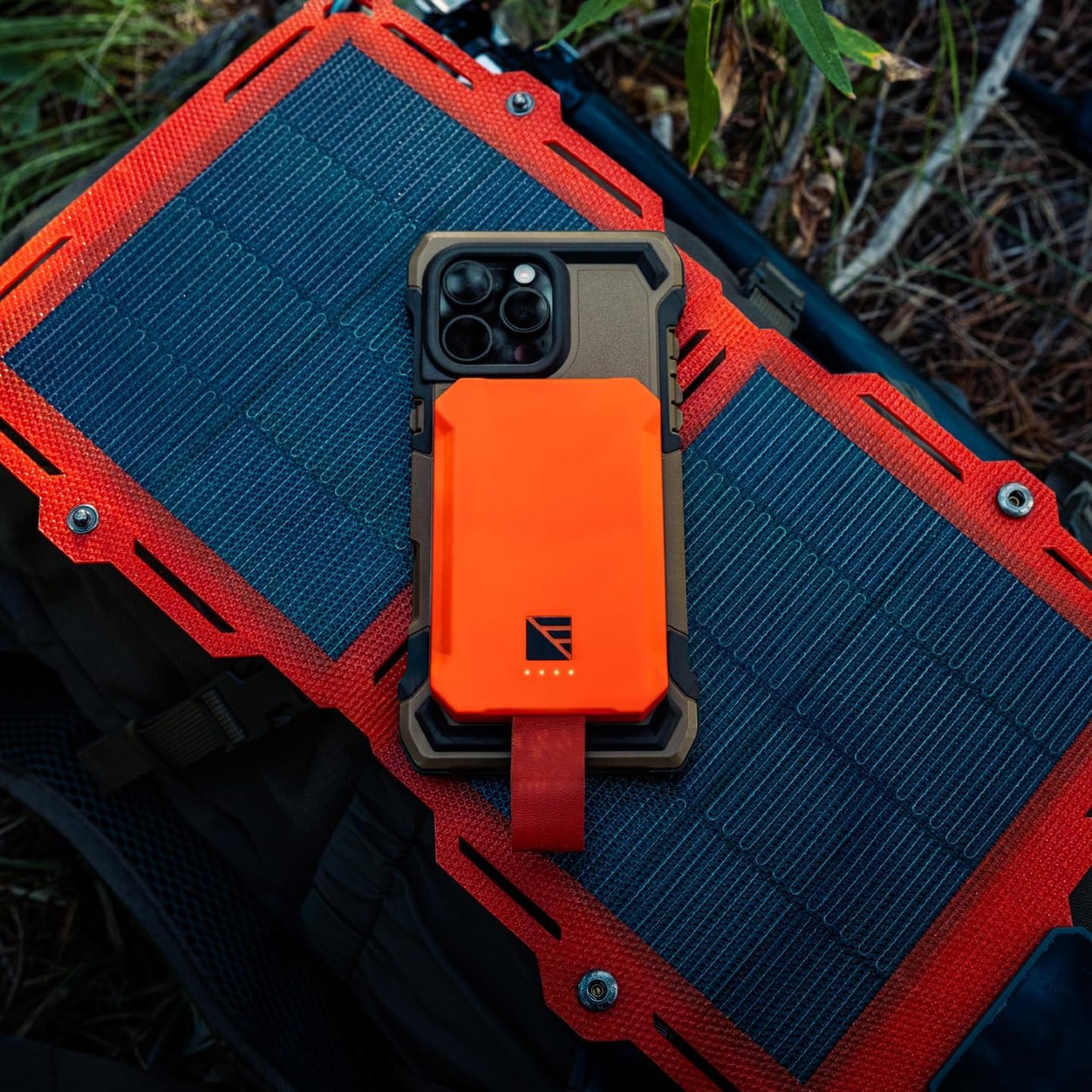 Dark Energy Poseidon Nano 3,000 mAh MagSafe Compatible Portable Charger Power Bank with Spectre 8W Folding Solar Panel - Complete Off-Grid Solar Generator System for Camping and Emergency Back Power - Image 7