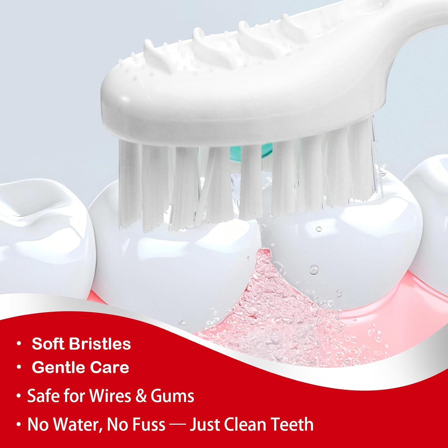Mini Disposable Toothbrush Travel Toothbrushes with Toothpaste Toothpick Tongue Scraper Portable Travel Set Mix Flavor 24pcs (24) - Image 7
